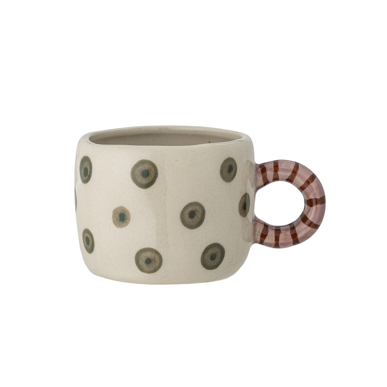 Ceasca, Bloomingville, Nini, 7x6 cm, 100 ml, ceramica, natural - imagine 6